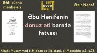 Əbu Hənifənin donuz əti barədə fətvası - Əziz Nəcəf 